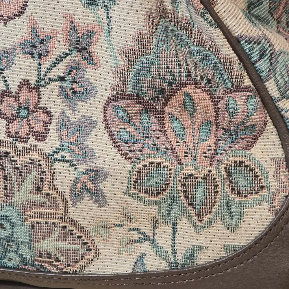 American Tourister Tapestry Vtg Luggage Case Carry On Makeup Toiletries Bag 13x9